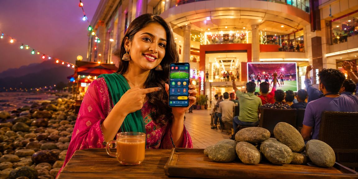 সিলেটের রাতের বাজারে মোবাইল পেমেন্টের দৃশ্য
